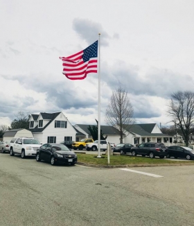 40' Flagpole Powhatan Animal Hospital